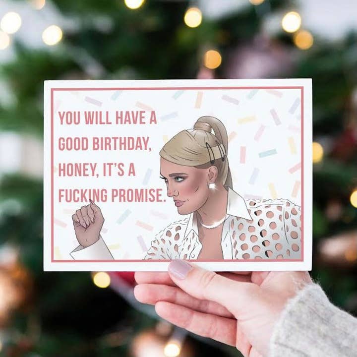 Carte Erika Jayne RHOBH pour la vente par Cheeky Chooch