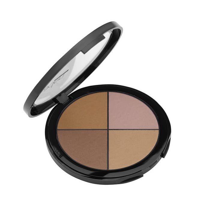 Contouring Pallette 4 Colours for wholesale by Aden Cosmetics