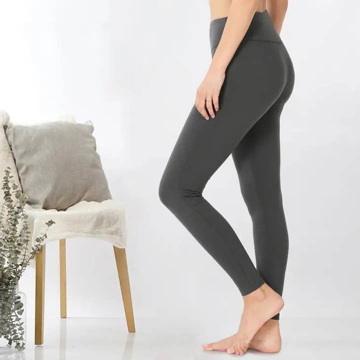 42POPS - Wholesale Athletic/Lounge Leggings - Women's - .Tummy control waistband leggings