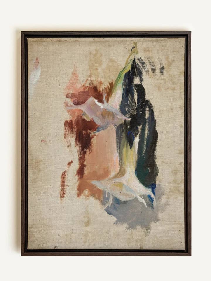 ORGANIC TRACE, Œuvre sur toile tendue pour la vente par Oleka Canvas