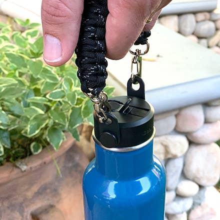 Hydro Flask Wide Mouth 2.0 Water Bottle Straw Lid - 40 oz Stone