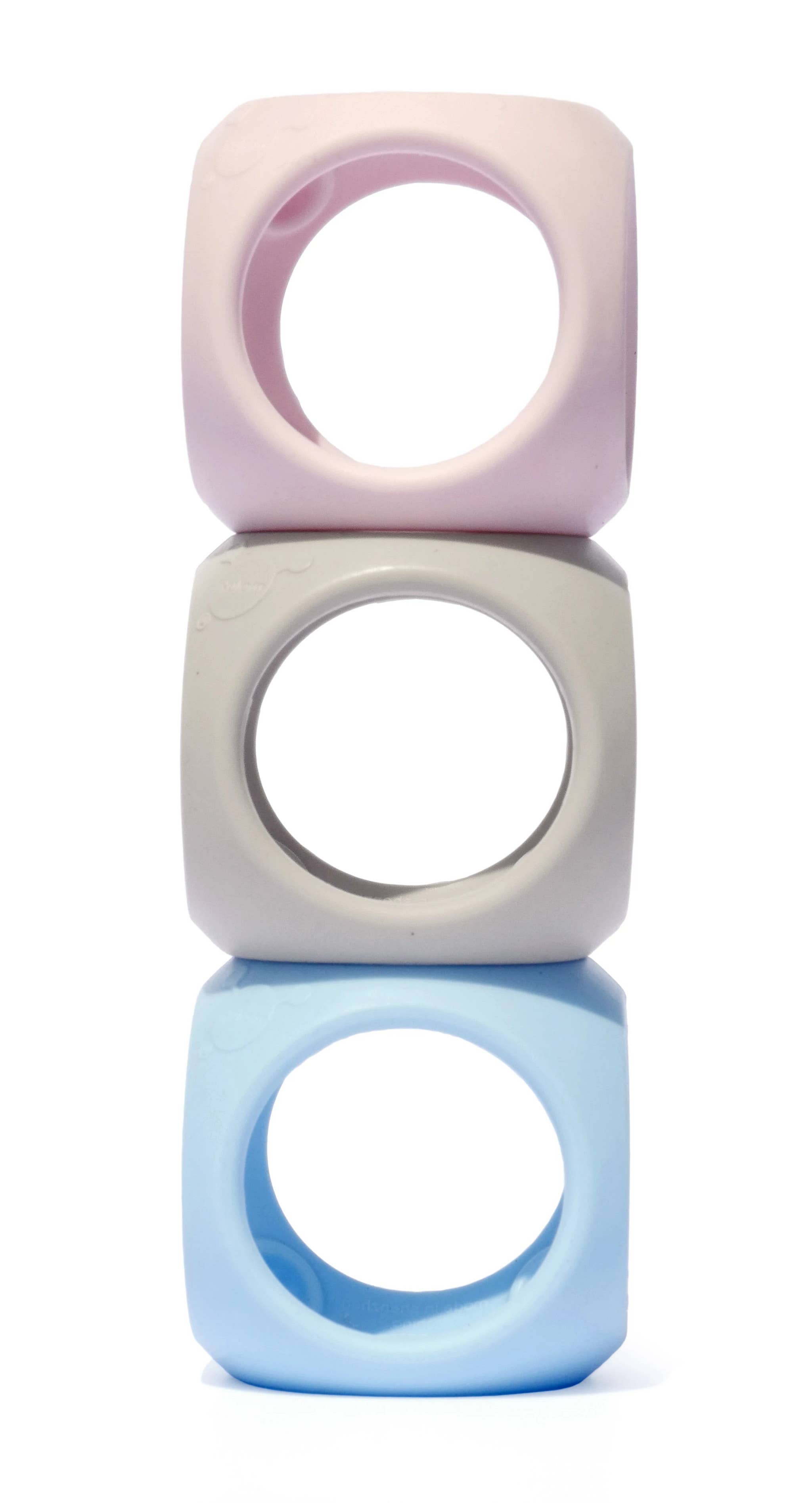 Fat Brain Toy Co. - Vente Balle d'éveil sensoriel – bébé - Jouet sensoriel Oibo par MOLUK - Pastels7