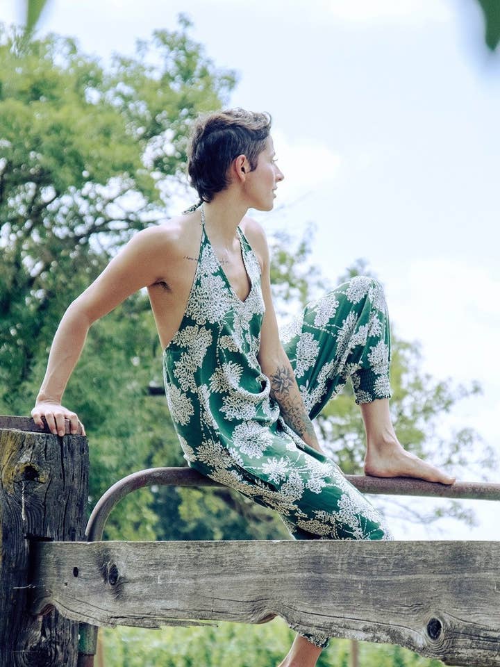 Buddha Pants - Wholesale Jumpsuit - Women's - Flower Harem Jumpsuits By Buddha Pants9