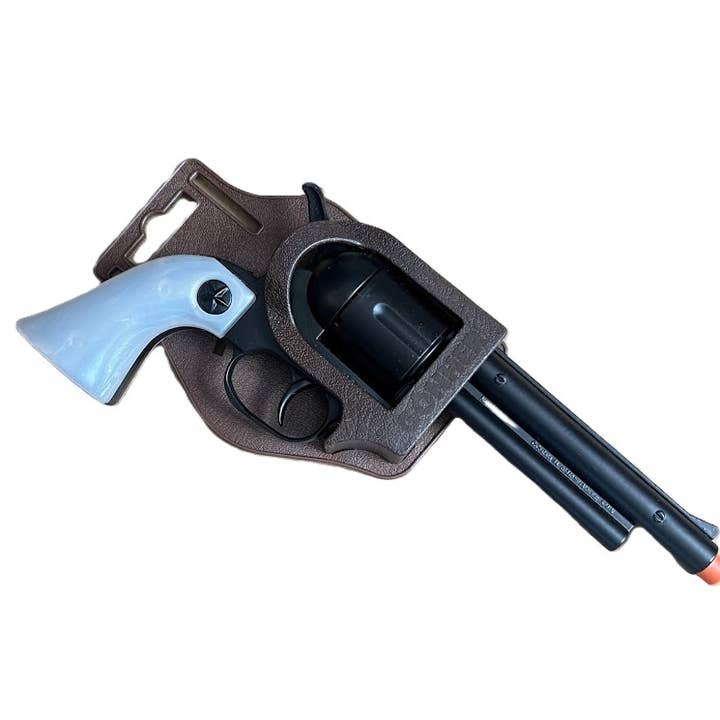 Cowboy Cavalry Cap Gun Faux Pearl Grips & Holster 3121/6TN for wholesale by GonherCapGuns.com