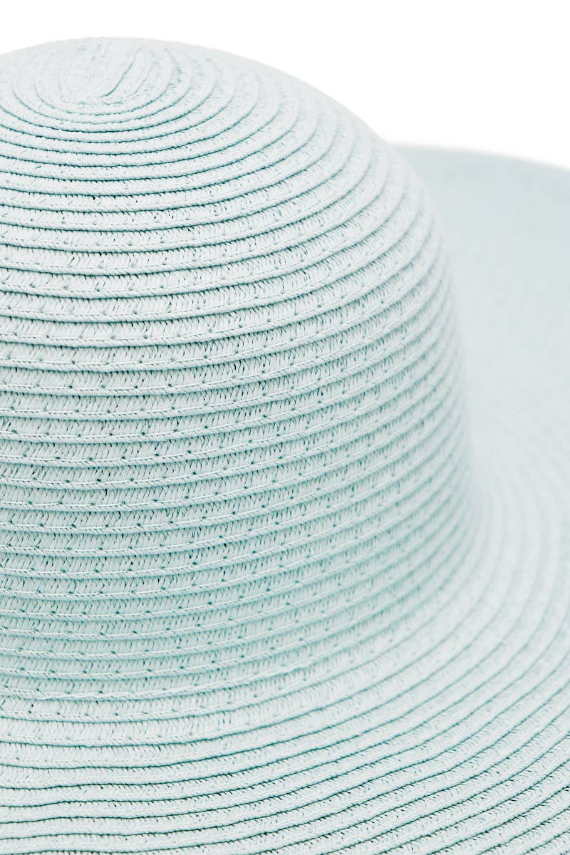 Cap Zone - Wholesale Straw Hat - Women's - Wire Brim Straw Beach Sun Hat67