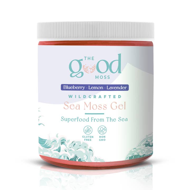 The Good Moss - Wholesale Oral Supplement/Vitamin - Sea Moss Gel - Blueberry Lemon Lavender3