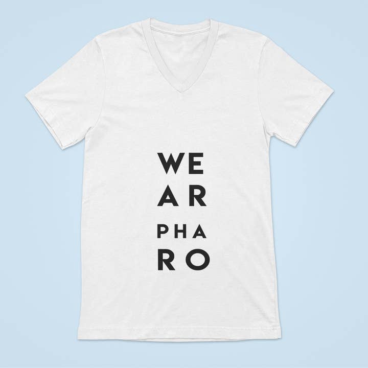 WE AR V-hals Tee for engroshandel hos Pharo