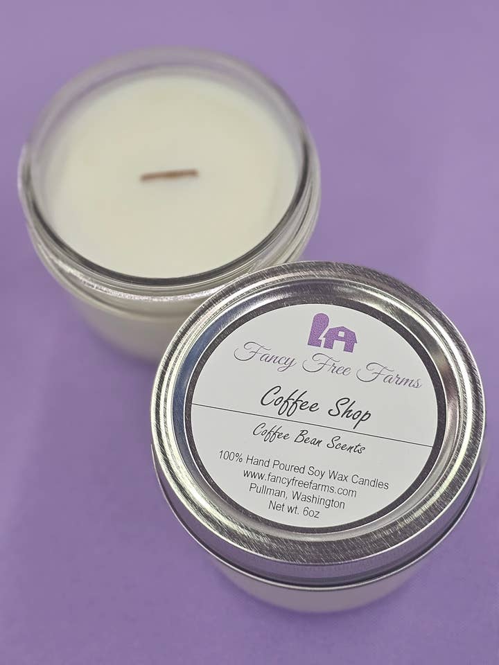 Coffee Shop Soja Vela para venta al por mayor de Fancy Free Farms