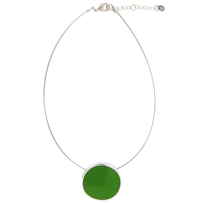 Alu|Resin Pendant - Faceted Resin Bead in Alu Casing for wholesale by Culture Mix