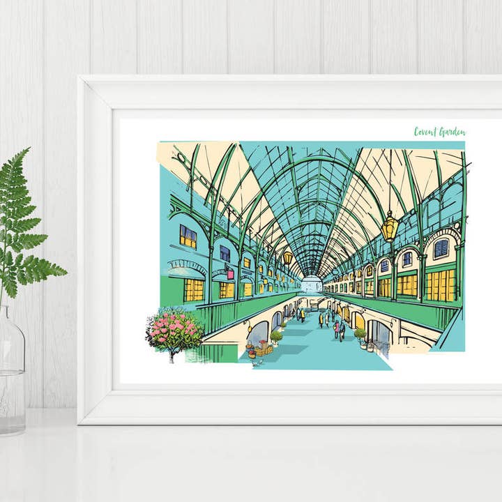Covent Garden Print for wholesale by Rocket 68