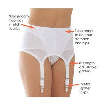 Rago Shapewear - Wholesale Shapewear - Women's - RAGO Style 72522 - Garter Belt Medium Shaping
