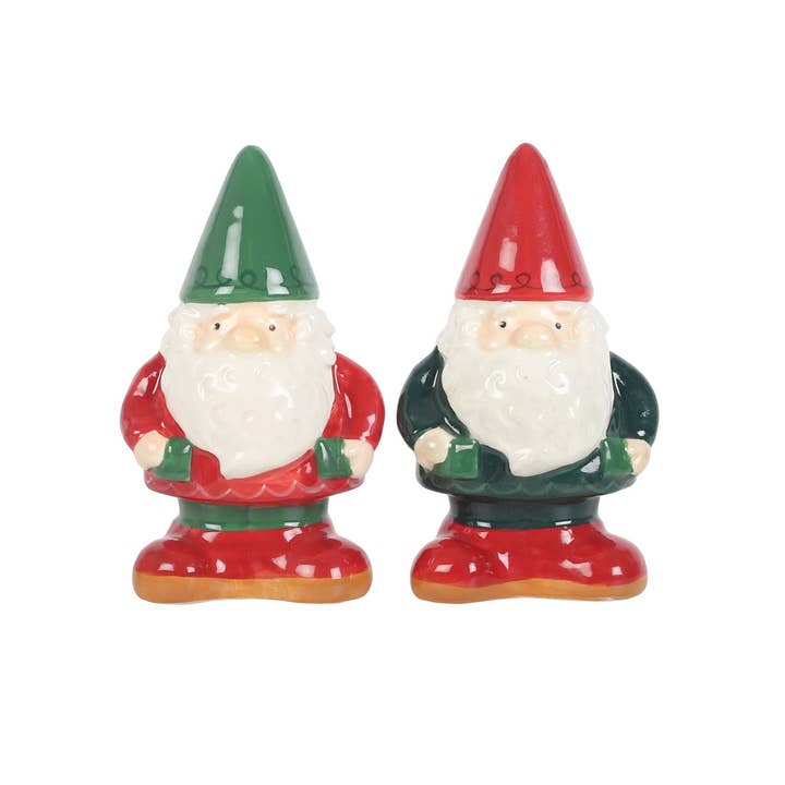 Something Different Wholesale - Wholesale Salt & Pepper Shaker Set - Gnome Salt And Pepper Shakers