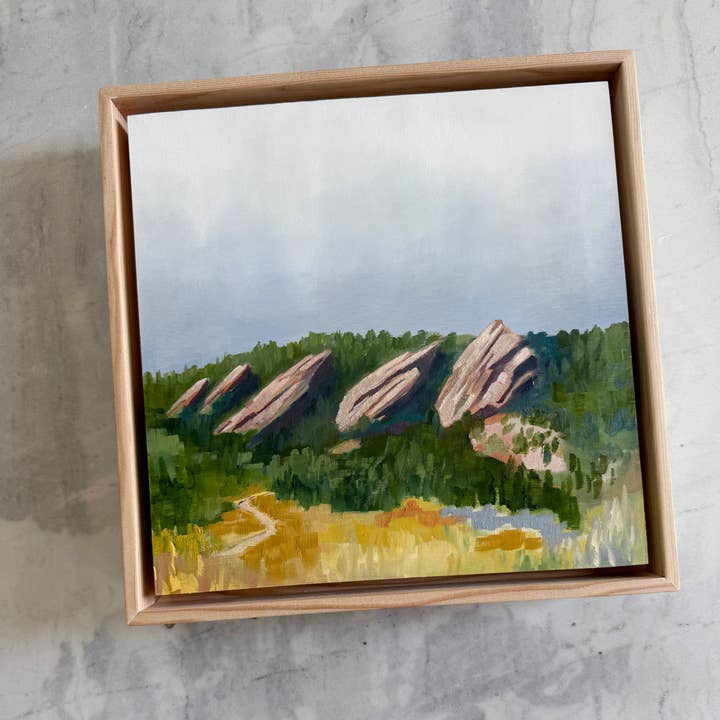 Flat Irons - Framed for wholesale by Pattern Co