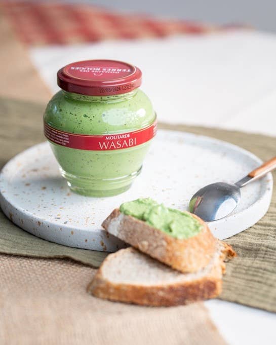 DOMAINE DES TERRES ROUGES - Wholesale Mustard - Wasabi Mustard 200 g1