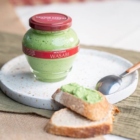 DOMAINE DES TERRES ROUGES - Wholesale Mustard - Wasabi Mustard 200 g1