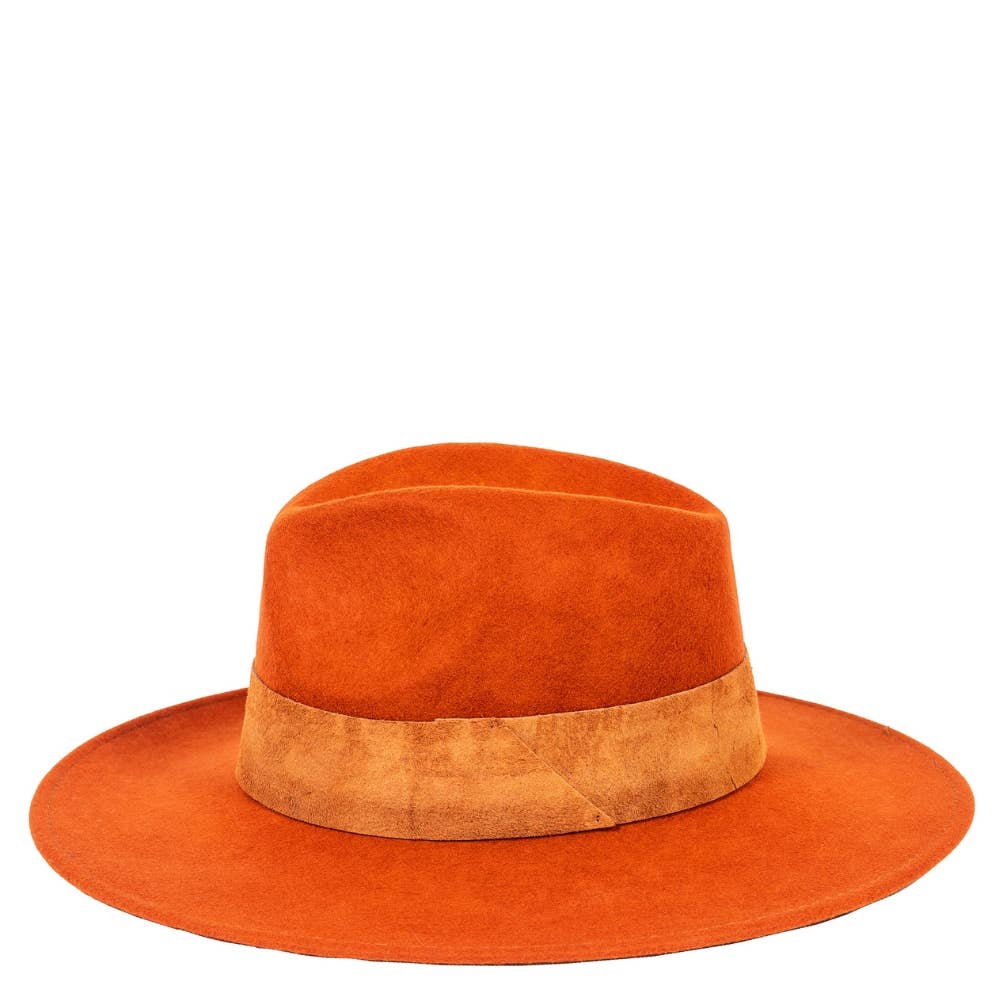 TRAVAUX EN COURS... - Wholesale Fedora - Unisex - WIDE BRIM HAT - leather braid41