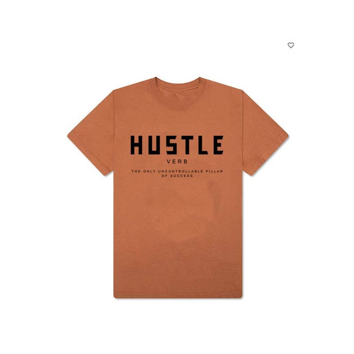 HUSTLE GRAPHIC MENS TEE for wholesale by HUENIQ