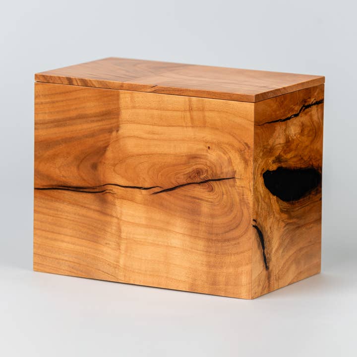 Oliver Wood Urnen - Urn 1 af 2# for engroshandel hos The Legacy Urn Company