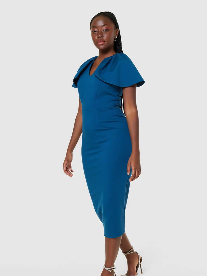 Closet London Midi Bodycon Dress JD9491 for wholesale by Closet London