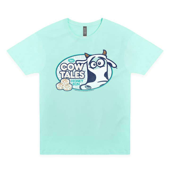 Goetze's Cow Tales Honey Bun Tee for wholesale by www.sweetvintagetees.com
