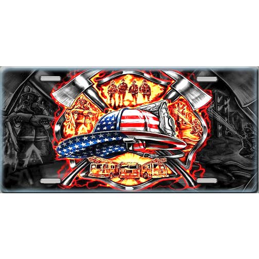 Brandmand nummerplade for engroshandel hos Make It Yours