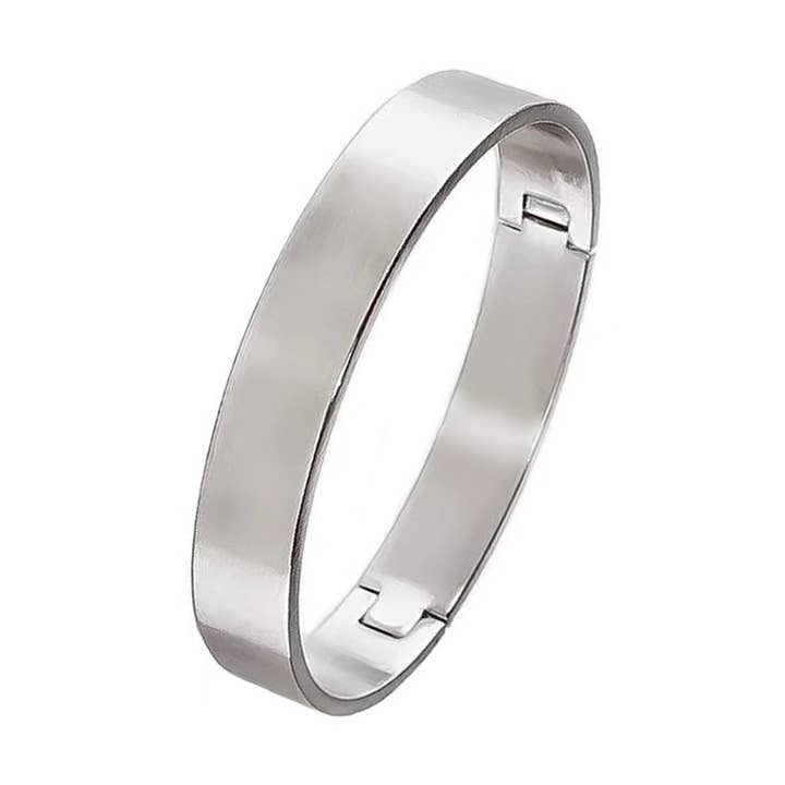 BG1200W B.Tiff Simplicity Matte Bangle Bracelet for wholesale by B.Tiff