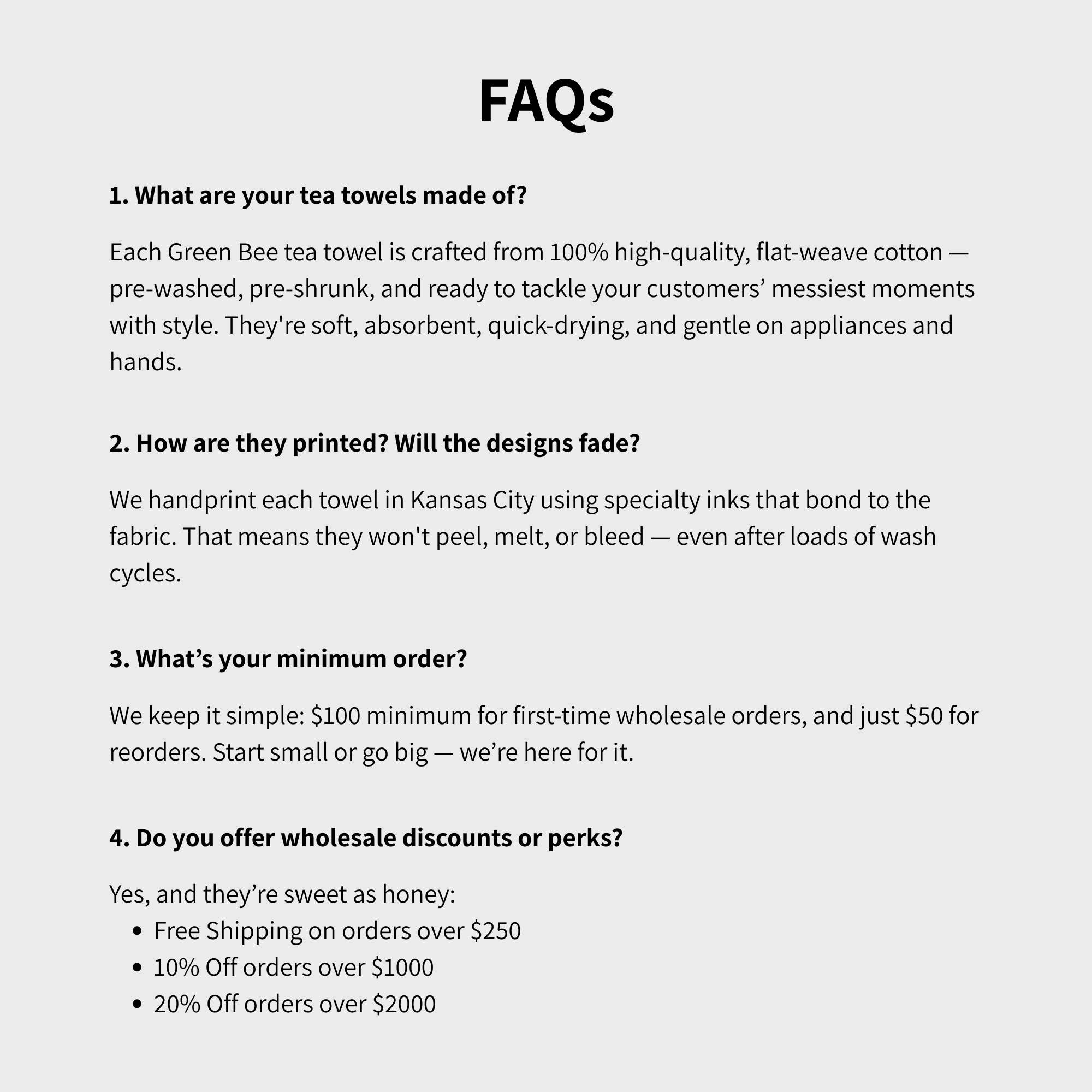 Green Bee Tea Towels - Wholesale Dishcloth - Bee Floral Towel | Kitchen Cloth | Swedish Dish Cloth4