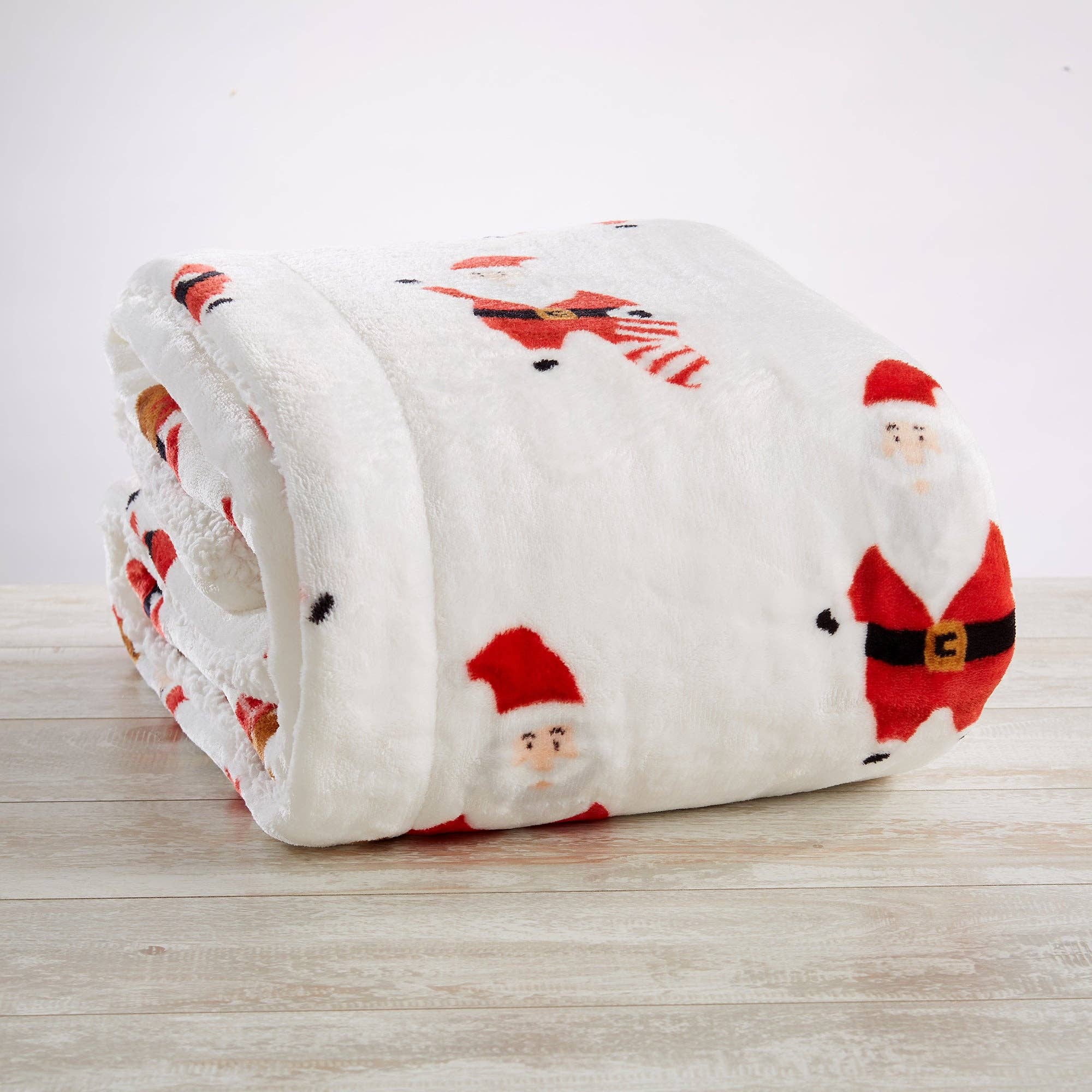 BH Collective - Wholesale Throw Blanket - Throw Blanket - Holiday Printed Sherpa - Eve Collection38