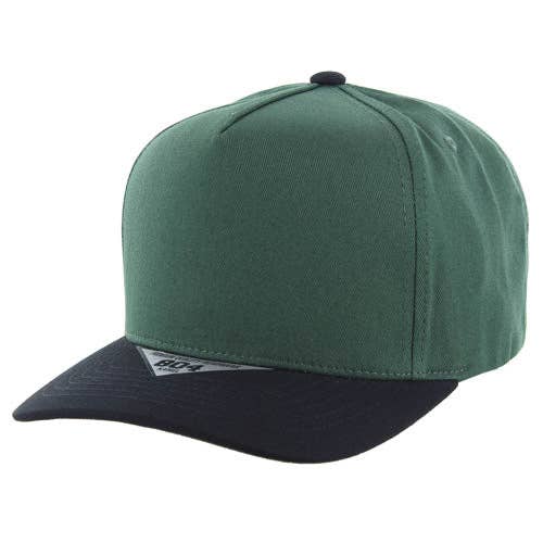 Zion Brand - Wholesale Baseball Cap - Unisex - BLANK COTTON 5 PANEL SNAPBACK BALL CAP23