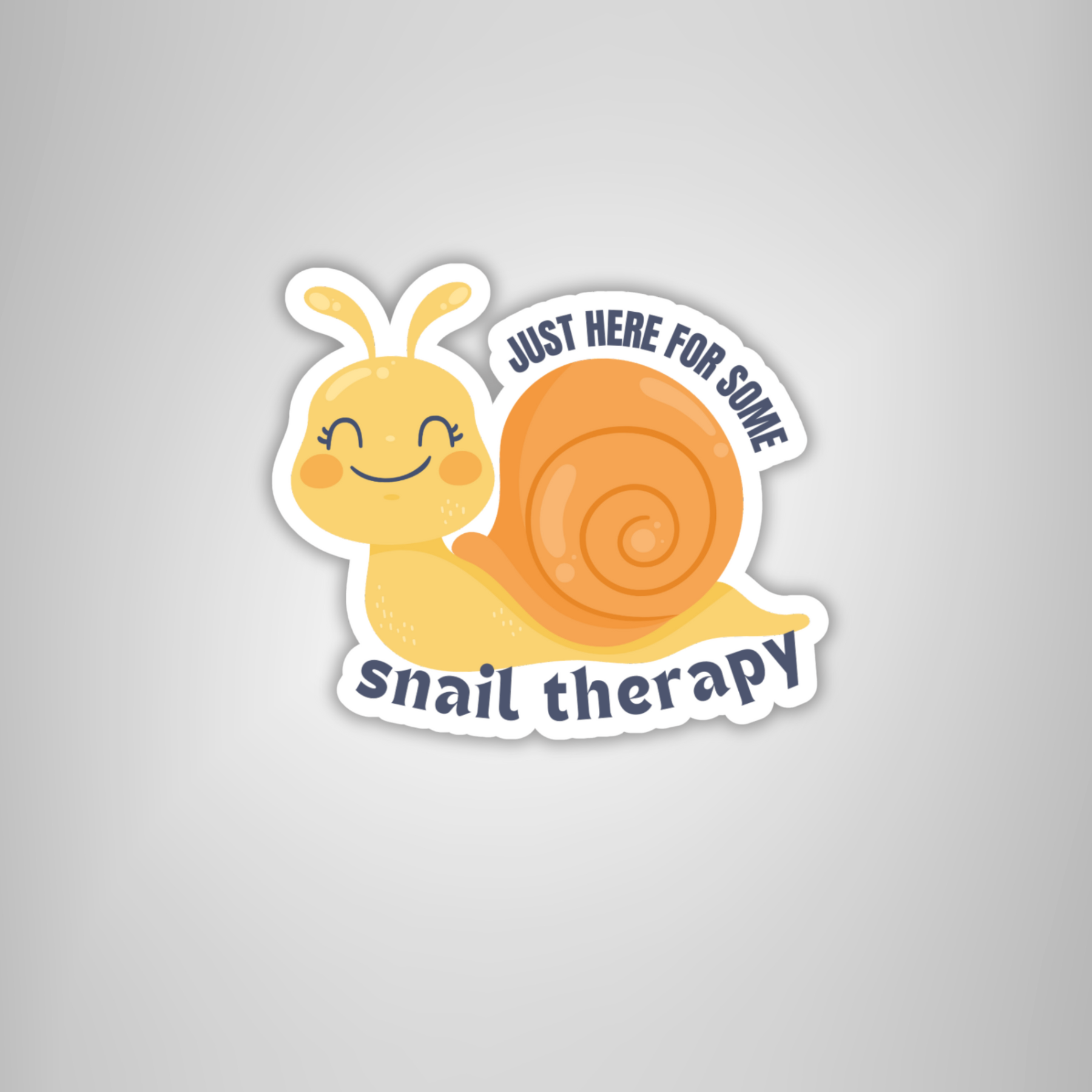 Coyote Color – wholesale Sticker – Snail Therapy Cute & Funny Sticker (Waterproof & UV Safe)1