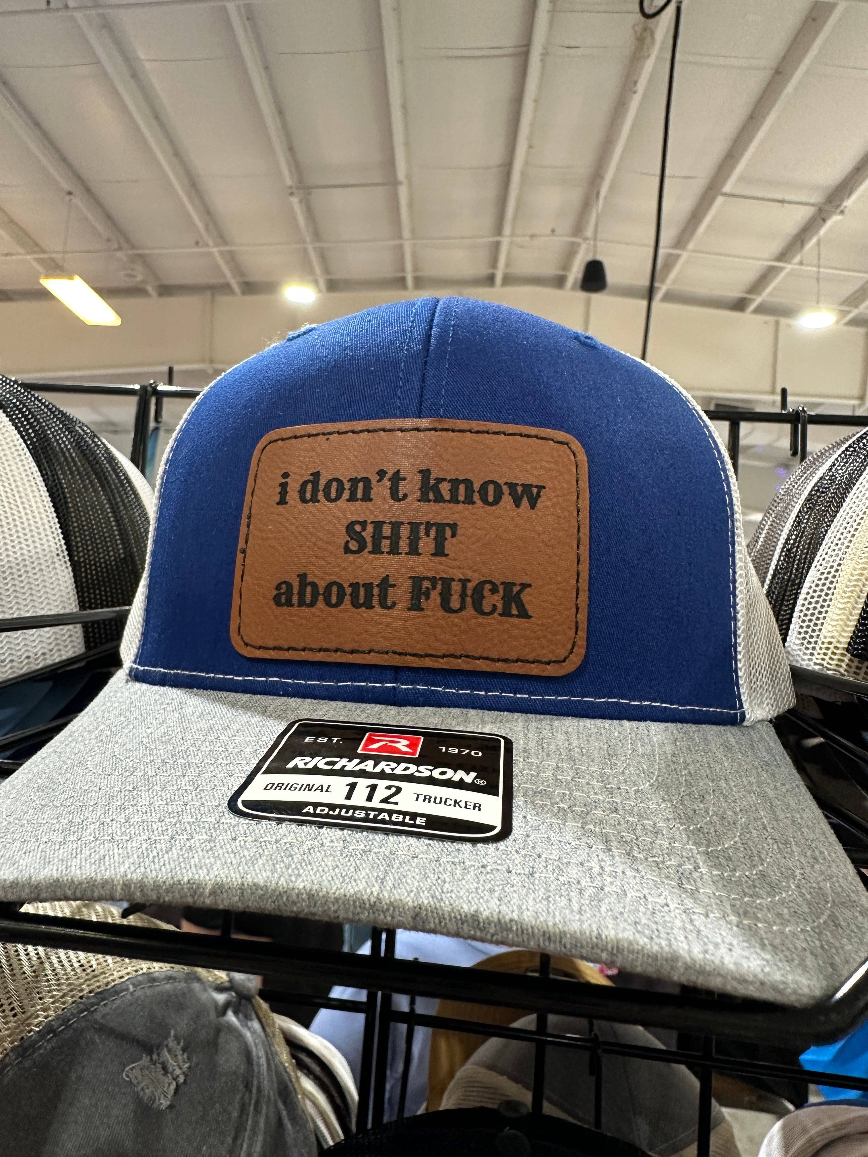 Designed To Flaunt - Wholesale Trucker Hat - Men's - I Don't Know "S" About "F" Men's Richardson 112 Trucker Hat8