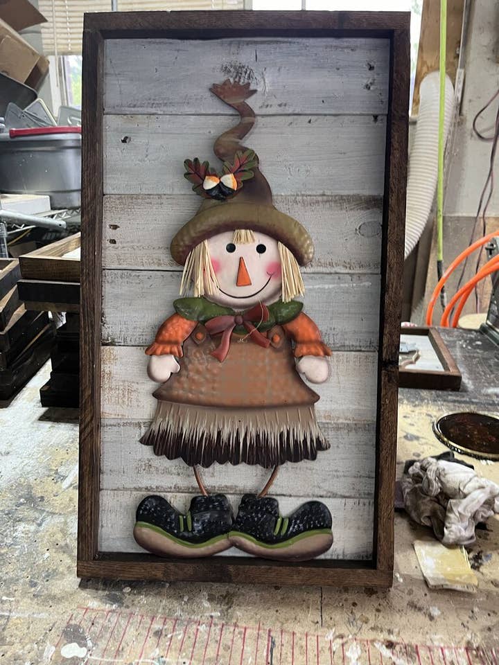 Scarecrow girl for wholesale by Rae Ray's Decor & More