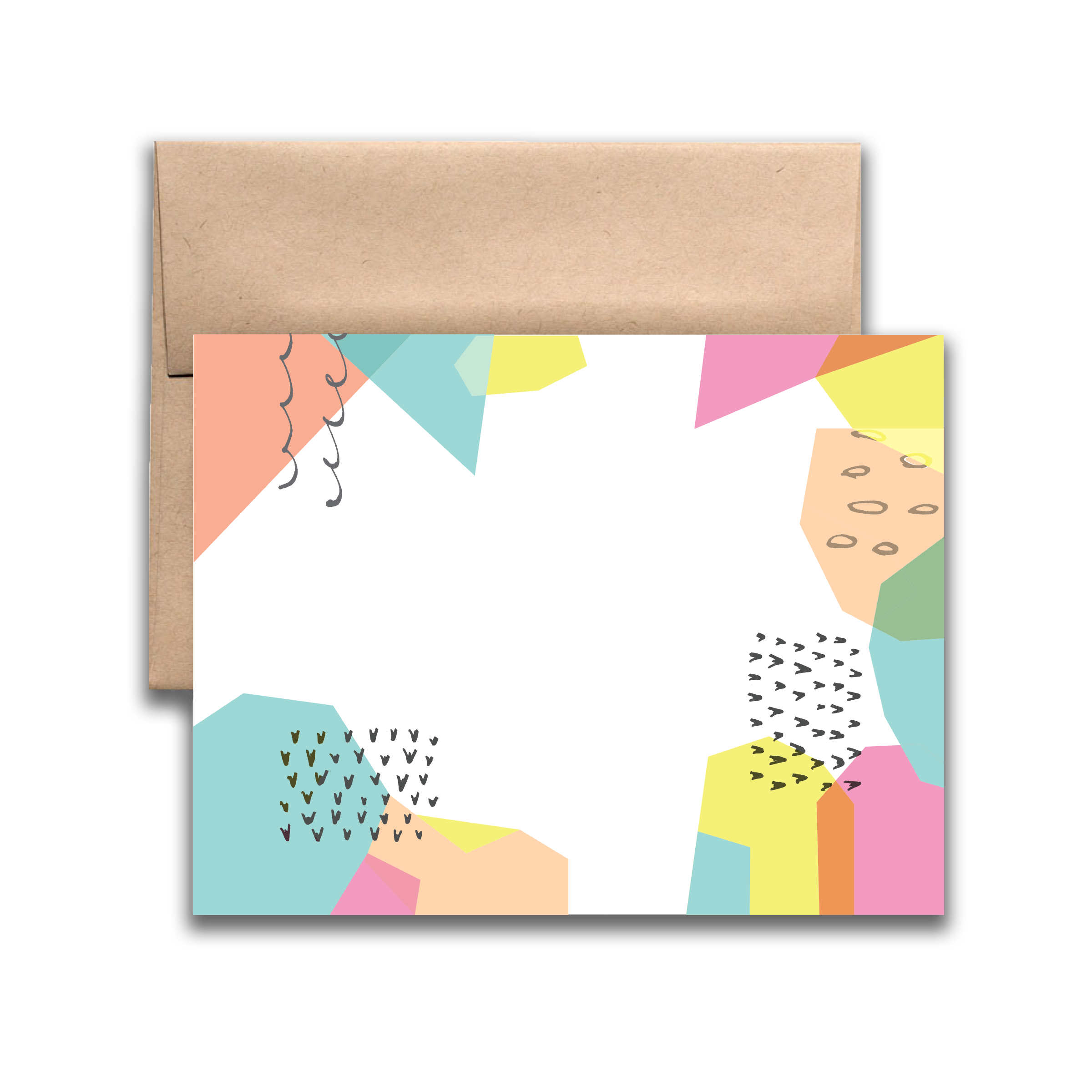 REMOVED BRAND - Wholesale Everyday Greeting Card - Geometric Any Occasion Greeting Card0