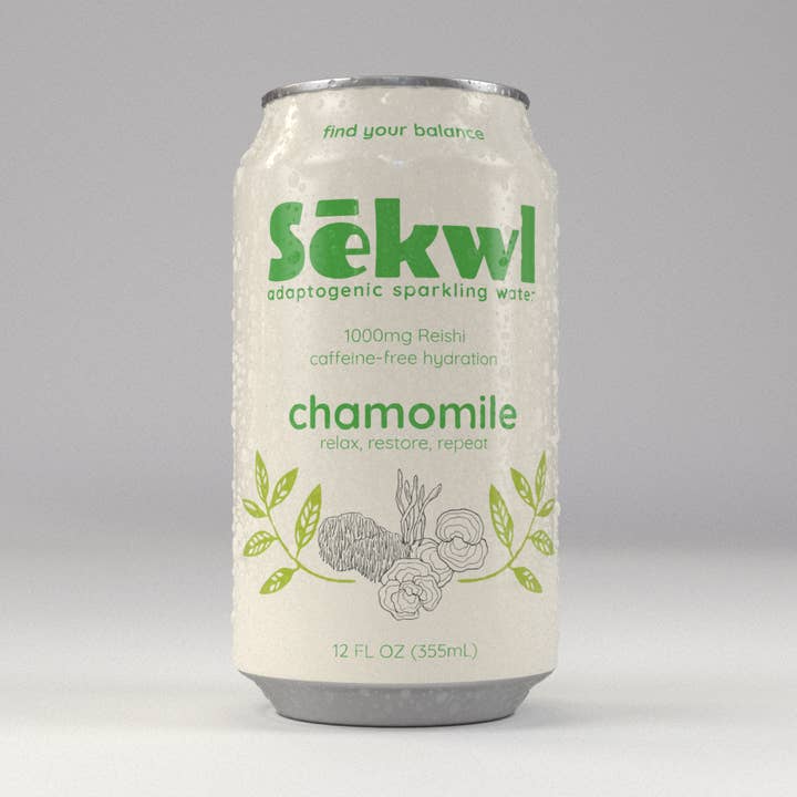 Sēkwl Beverage House - Wholesale Sparkling Water - Chamomile Adaptogenic Sparkling Water0