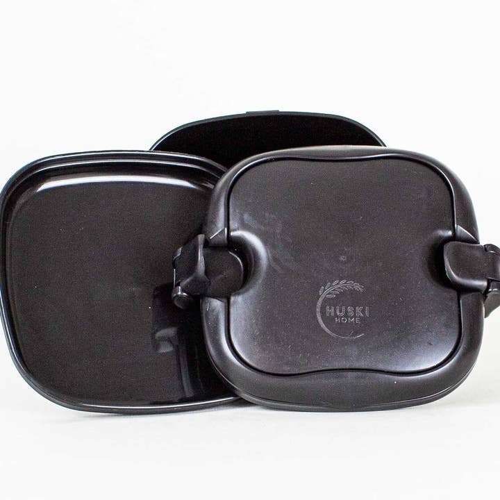 Huski Home - Wholesale Lunch Bag/Box - Huski Home sustainable rice husk lunchbox in obsidian