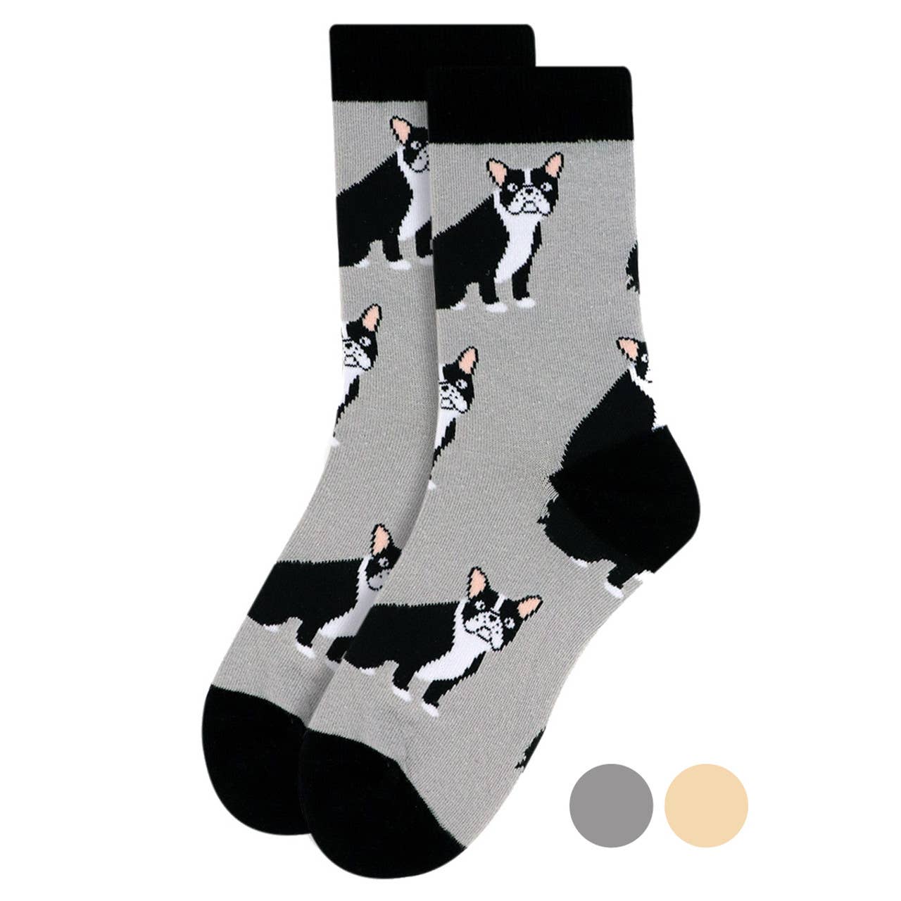 Selini New York - Vente Chaussettes – femme - Chaussettes French Bulldog pour femme2