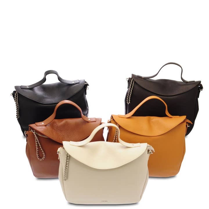 Orietta Satchel Latte for wholesale on Faire5