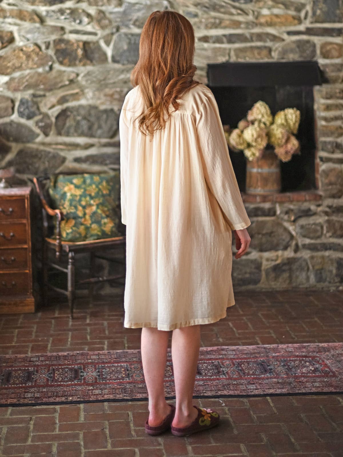 April Cornell Apparel - Wholesale Nightgown - Women's - Autumn Bouquet Nighty2