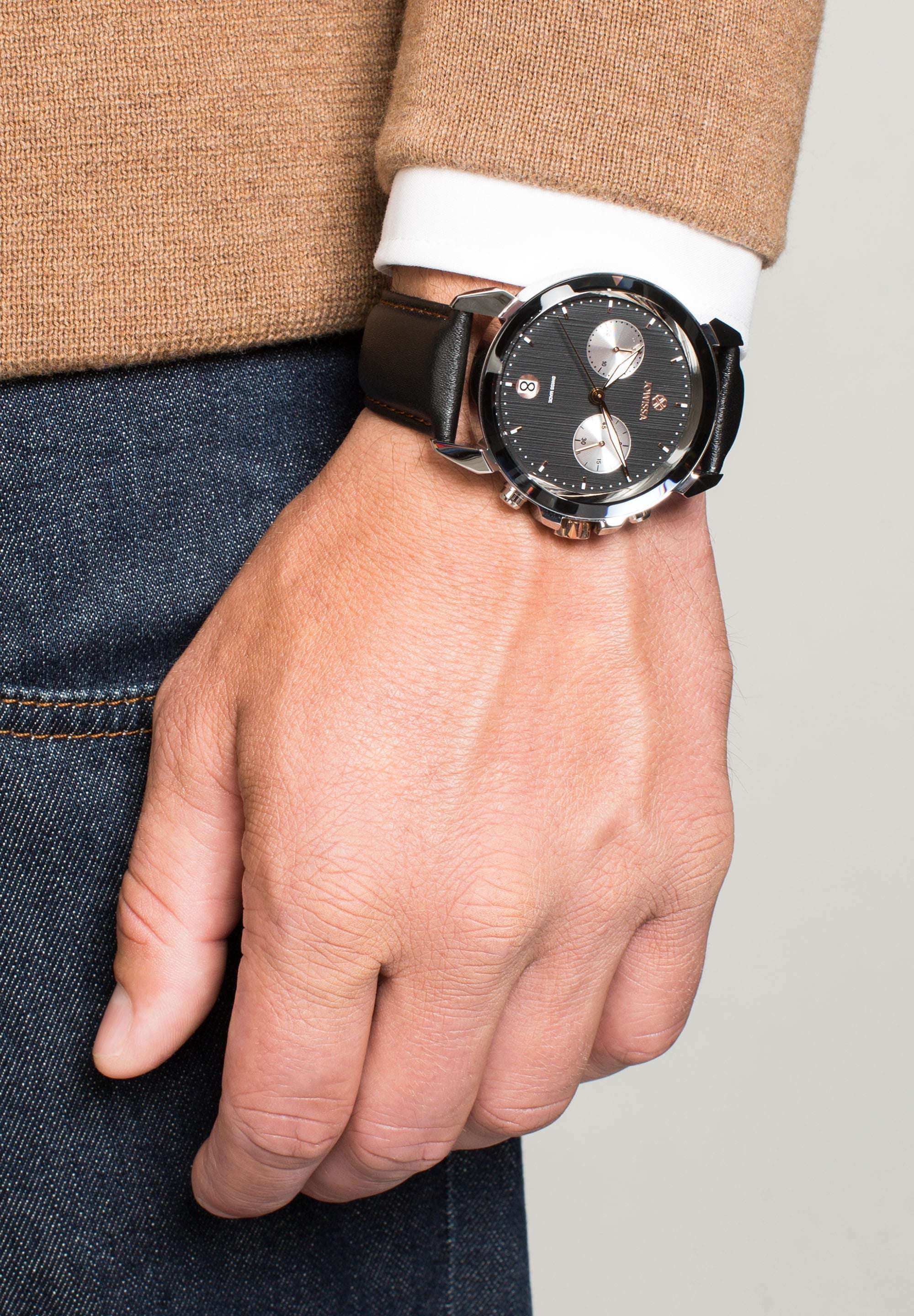 Jowissa - Wholesale Wrist Watch - Men's - LeWy 6 Swiss Men's Watch J7.019.L3