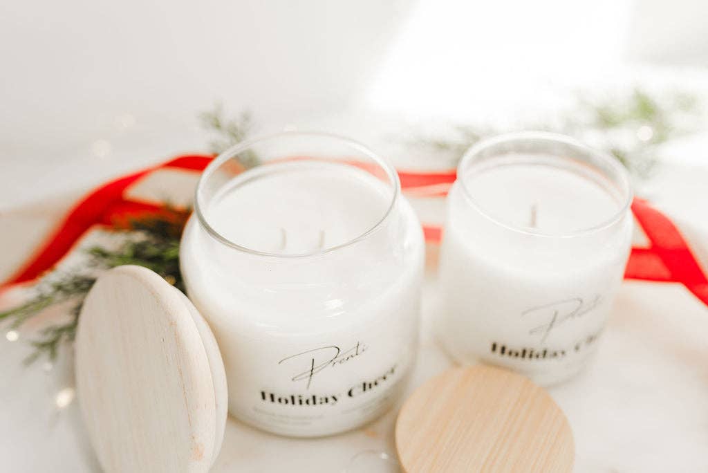 Prenti - Luxury, Non-Toxic Home Fragrance - Wholesale Jar/Filled Candle - Holiday Cheer2
