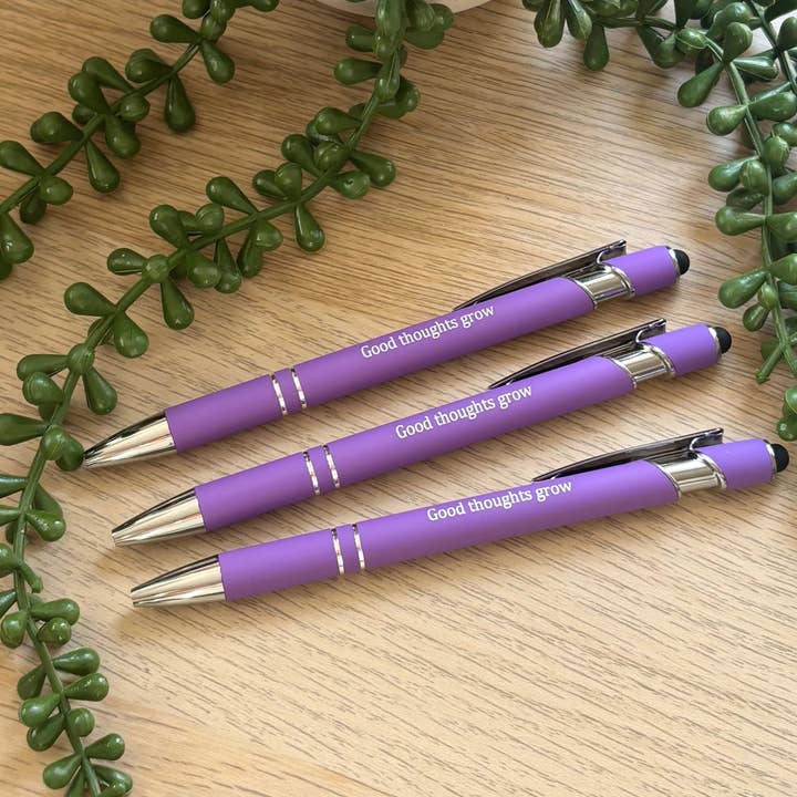 Buoni Pensieri Crescono Penna/Stilo per la vendita all'ingrosso da parte di Peachi Lane