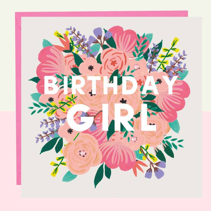 Tarjeta de cumpleaños para niña para venta al por mayor de Lottie Simpson