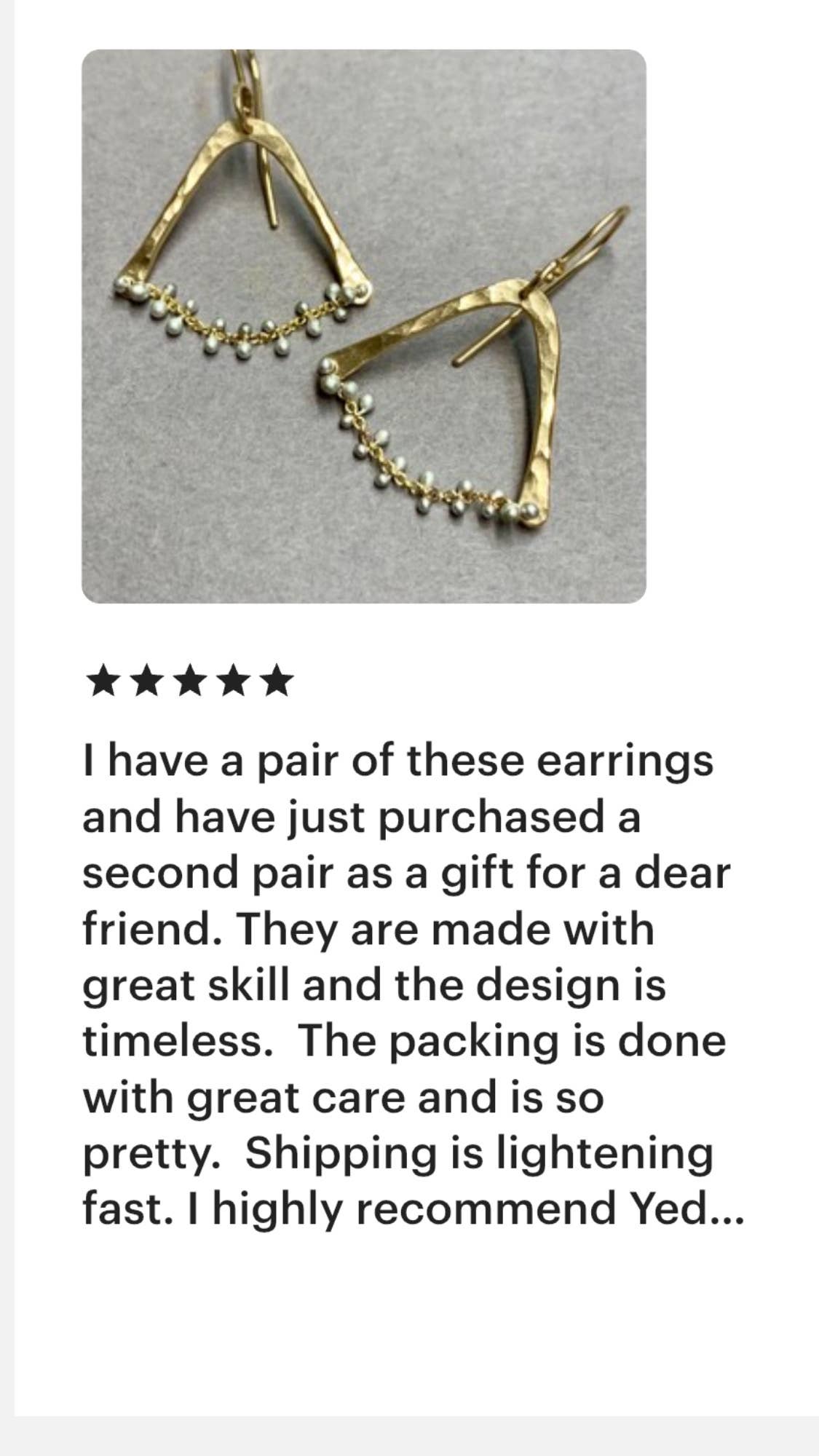 YedOmi Jewelry - Wholesale Dangle Earrings - A-Frame Chandelier Earrings- Small2