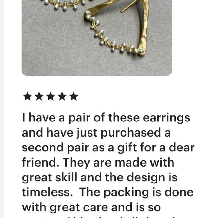 YedOmi Jewelry - Wholesale Dangle Earrings - A-Frame Chandelier Earrings- Small2