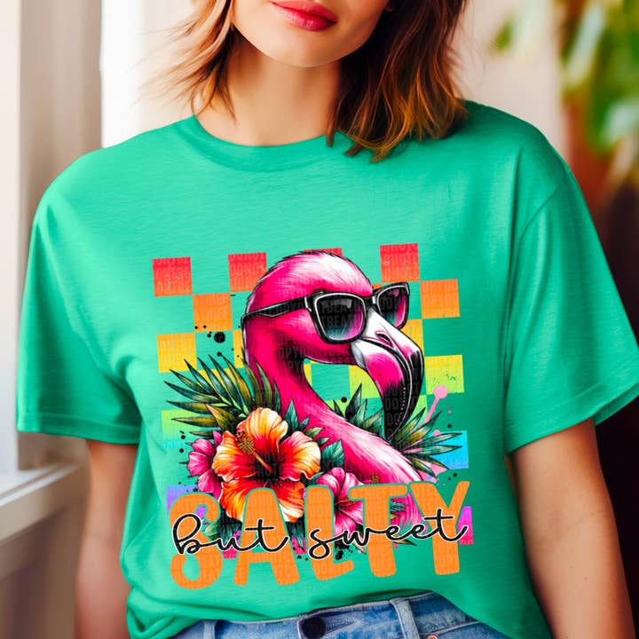 Trasferimento DTF colorato salato ma dolce per la vendita all'ingrosso da parte di K and M Designs