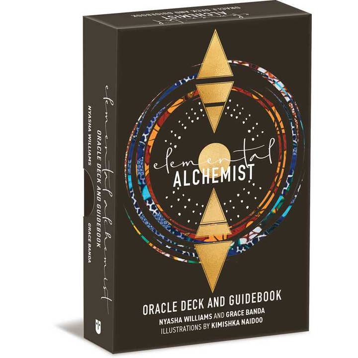 Elemental Alchemist Oracle Deck and Guidebook by Nyasha Williams for wholesale by Simon & Schuster