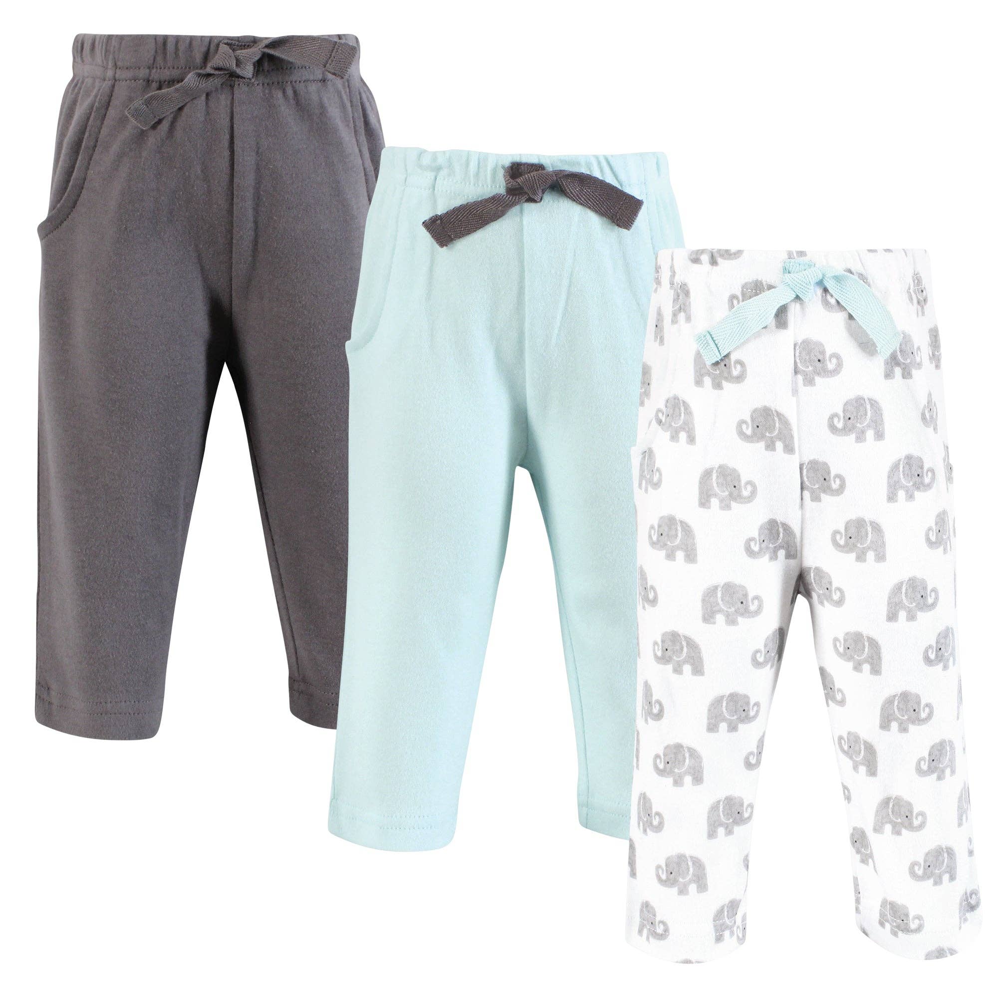 BabyVision - Wholesale Pants - Baby - Hudson Baby Cotton Pants and Leggings, Painted Gray Elephant0