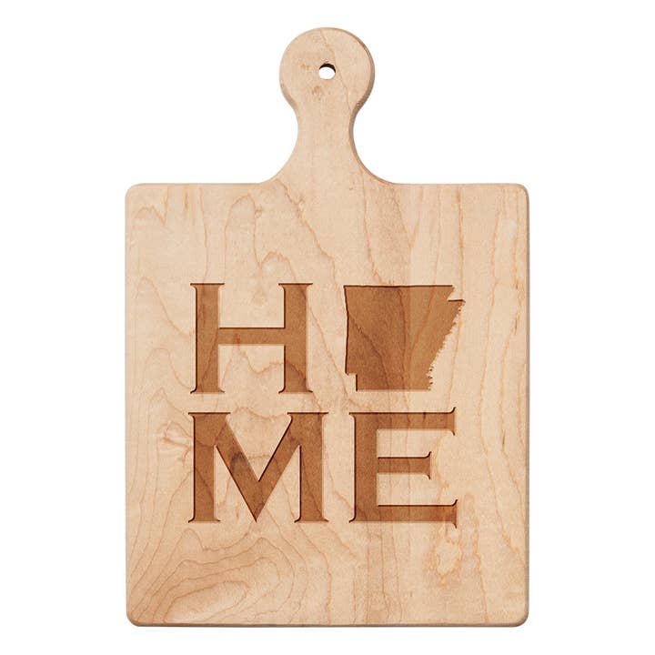 "Arkansas" Artisan Maple Paddle Board | 9" x 6" for wholesale by Sophistiplate