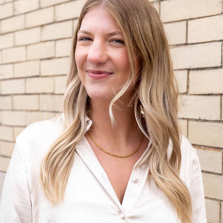 Spiffy & Splendid - Venta al por mayor Collares de cadenas y eslabones - Cadena tipo cuerda dorada de lujo, 18 pulgadas15