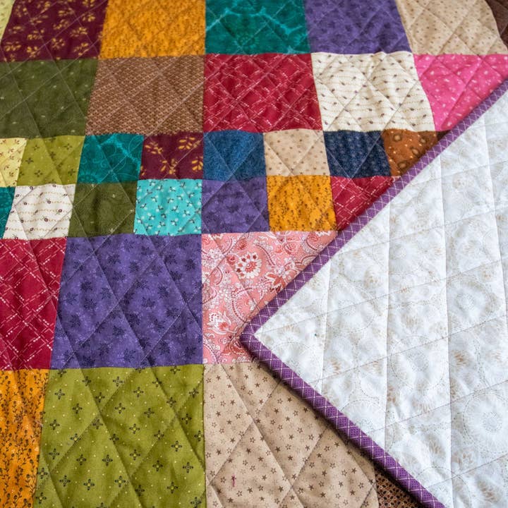 Meaford Pattern Press - Wholesale Craft Sewing Kit - Mary's Patchwork Quilt Pattern - printed4